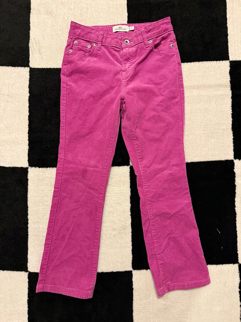Girl’s Vineyard Vines Pink Corduroy Pants
